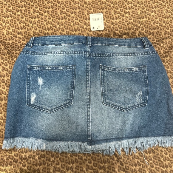NWT we the free denim skirt - Picture 4 of 4